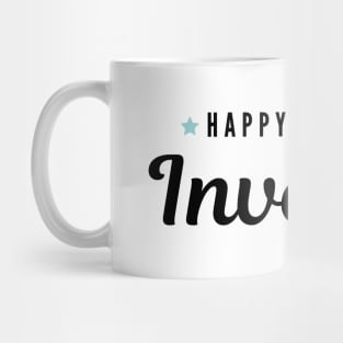 Happy to be an investor Artwork 1 (Black) Mug